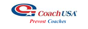 Coach USA Prevost coaches